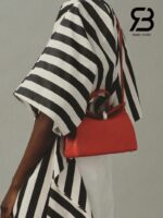 Túi Jacquemus The small Valérie Red Goatskin 24CM Màu Đỏ cao cấp