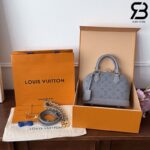 Túi LV Alma BB M12561 Trianon Gray Monogram Calfskin Màu Xám Best Quality