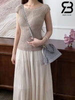 Túi LV Alma BB M12561 Trianon Gray Monogram Calfskin Màu Xám Best Quality