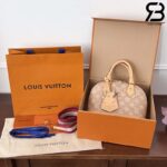 Túi LV Alma BB M25728 Travels With Grace Coddington Meowgram Canvas Màu Kem Best Quality