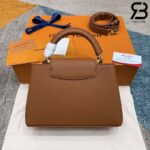 Túi LV Capucines BB M25089 Tan Taurillon Màu Nâu Best Quality