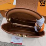 Túi LV Capucines BB M25089 Tan Taurillon Màu Nâu Best Quality