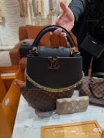 Túi LV Confetti Capucines BB Black M28197 Đen 27CM Best Quality
