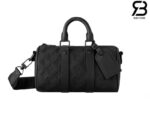 Túi LV Keepall Bandoulière 25 G90 M20900 Black Taurillon Màu Đen Best Quality