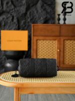 Túi LV Keepall Bandoulière 25 G90 M20900 Black Taurillon Màu Đen Best Quality