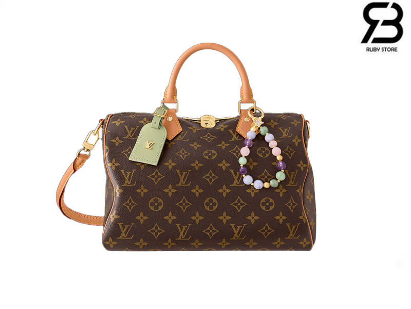 Túi LV Speedy Soft 30 Lucky Monogram Canvas Màu Nâu Best Quality
