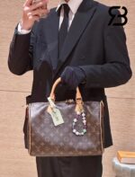 Túi LV Speedy Soft 30 Lucky Monogram Canvas Màu Nâu Best Quality sang trọng