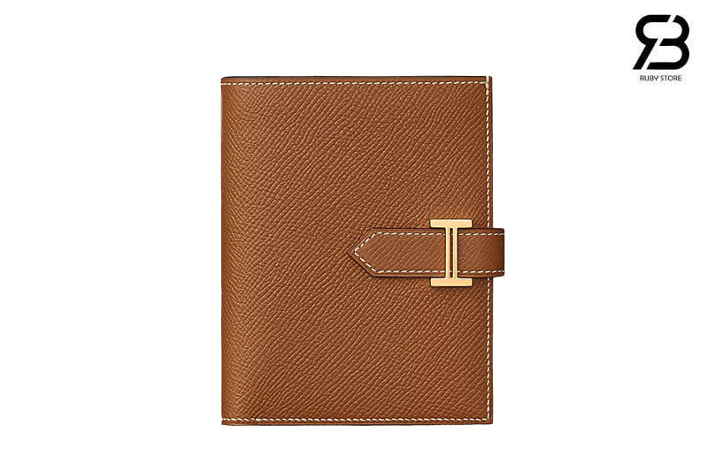 Ví Hermes Bearn Compact Wallet Brown Epsom GHW Màu Nâu Best Pháp