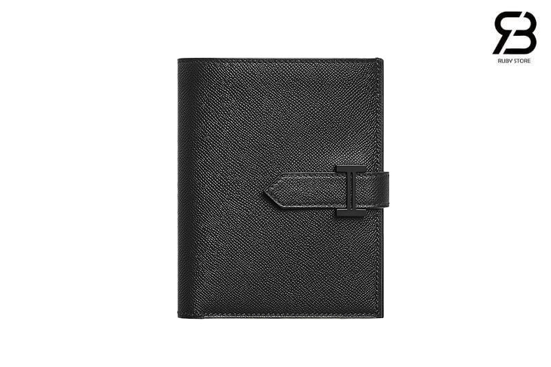 Ví Hermes Bearn Compact Wallet Noir Madame Calfskin Màu Đen Best Pháp