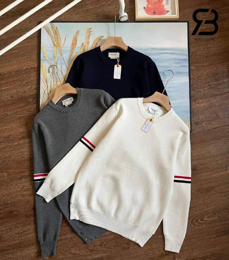 3 mẫu áo cardigan thom browne đẹp