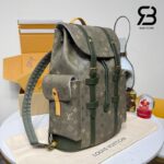 Ba Lô LV Christopher MM Monogram Surplus Khaki M27080 với thiết kế tinh tế