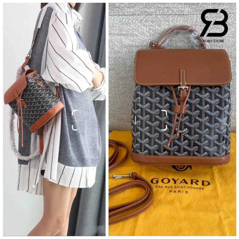 Styling balo Goyard nữ theo hướng thanh lịch tối giản