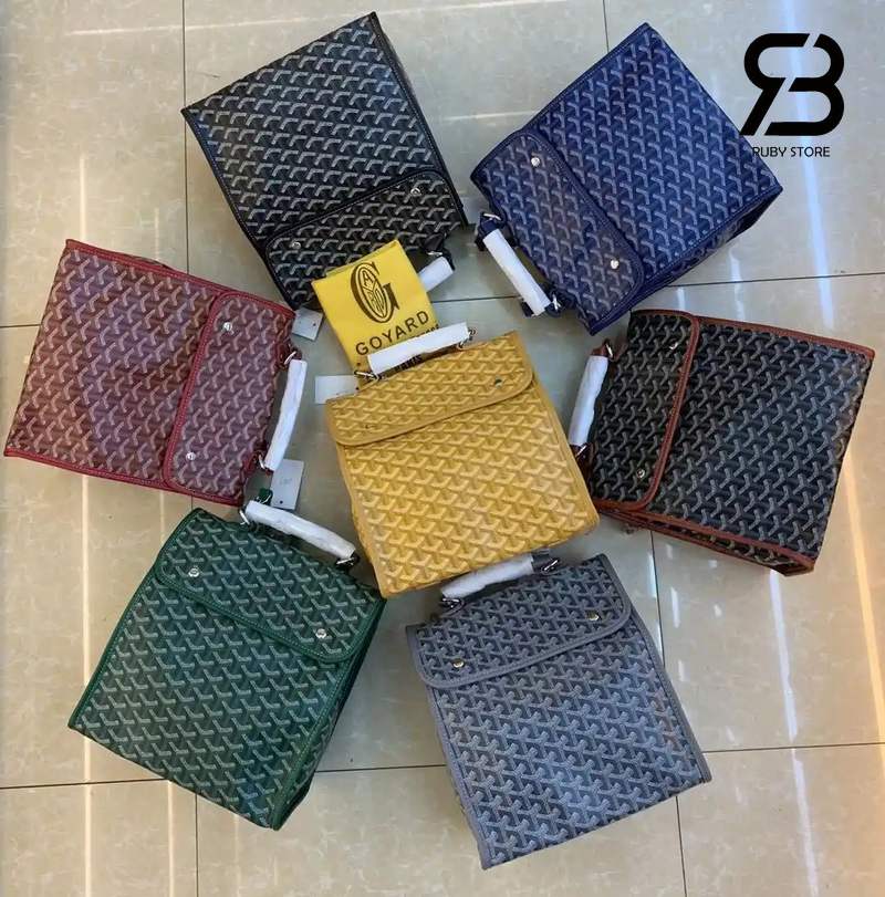 7 mẫu balo Goyard xếp vòng tròn