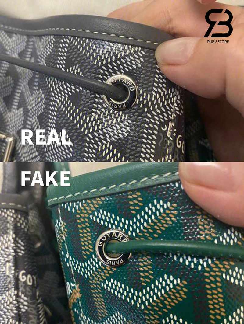 Cách phân biệt balo Goyard real và fake