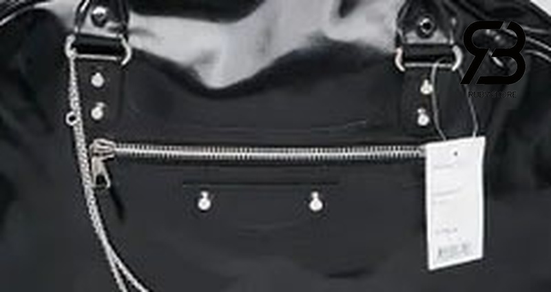 Da Patent Leather túi Balenciaga