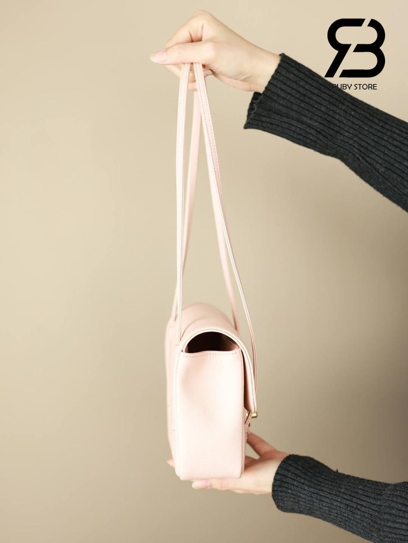 Túi Channel 26P Preppy Coco Small Flap 22CM Light Pink Caviar GHW Hồng sang trọng
