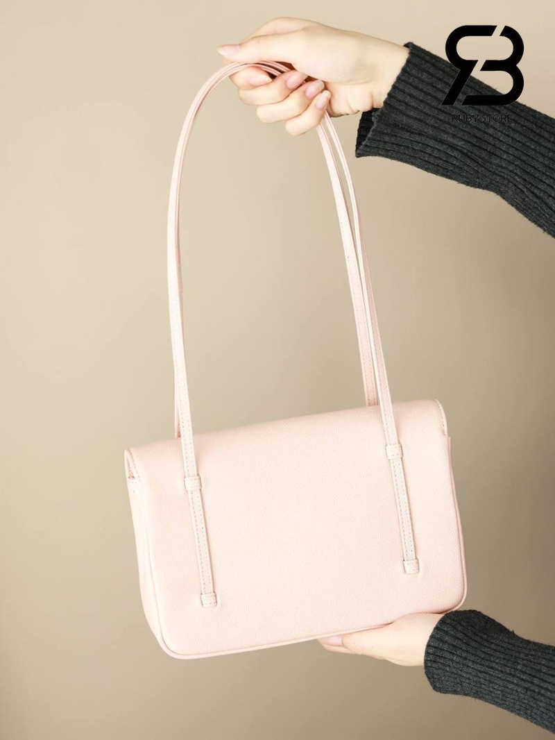 Túi Channel 26P Preppy Coco Small Flap 22CM Light Pink Caviar GHW Hồng