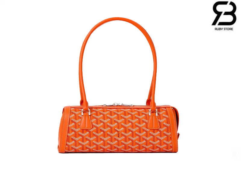 Túi Goyard Bonbonnière Bag Orange Goyardine Canvas Cam Best Ý