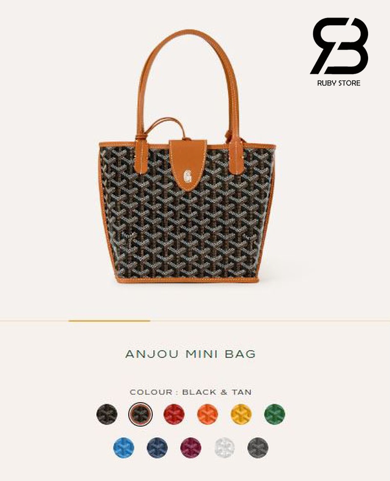 Túi Goyard Anjou và các màu sắc túi