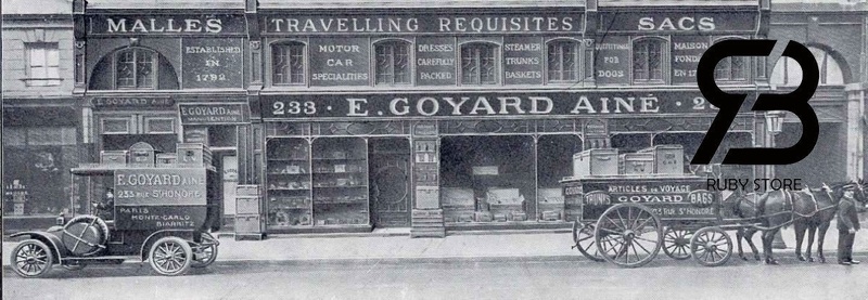 Thương hiệu Goyard ảnh đen trắng lâu đời