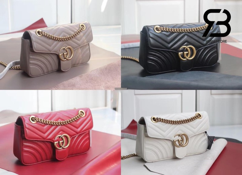 Các mẫu túi Gucci Marmont 4 màu hàng best quality tại Ruby Luxury Store