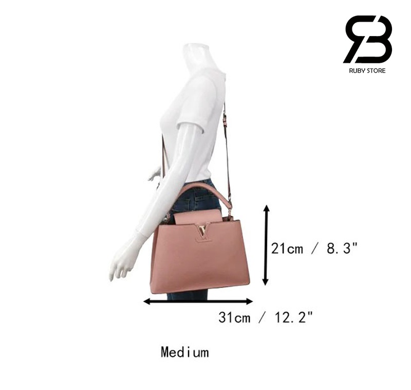 Kích thước túi LV Capucines MM