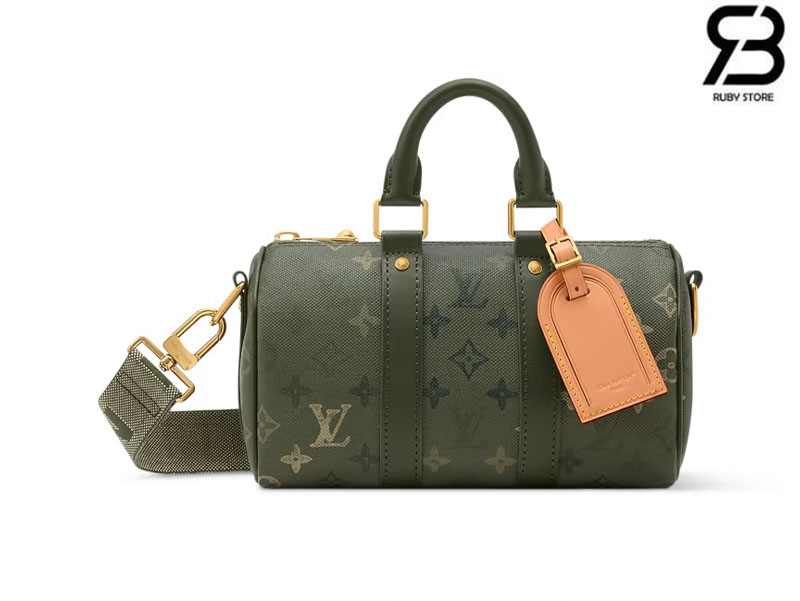 Túi LV Keepall Bandoulière 25 Monogram Surplus Khaki M26930 chất lượng tốt nhất