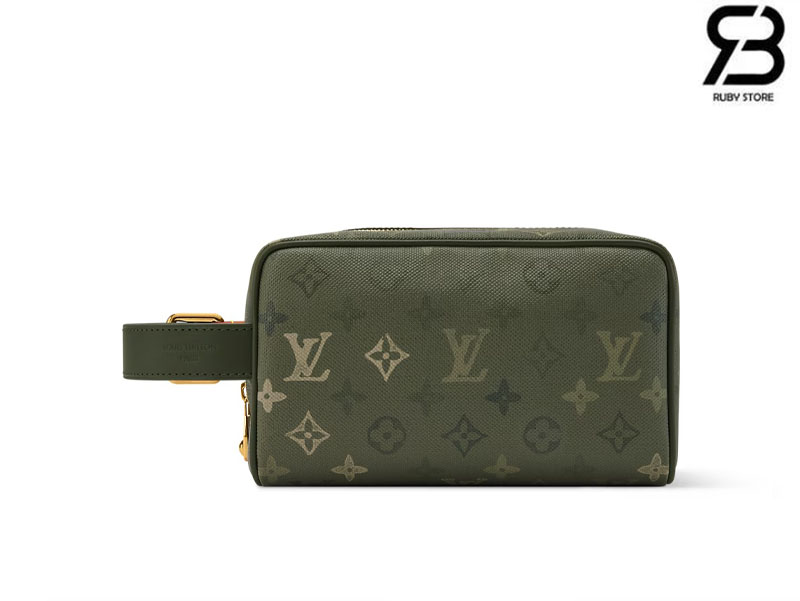 Túi LV Locker Dopp Kit Monogram Surplus Khaki M26963 chất lượng cao