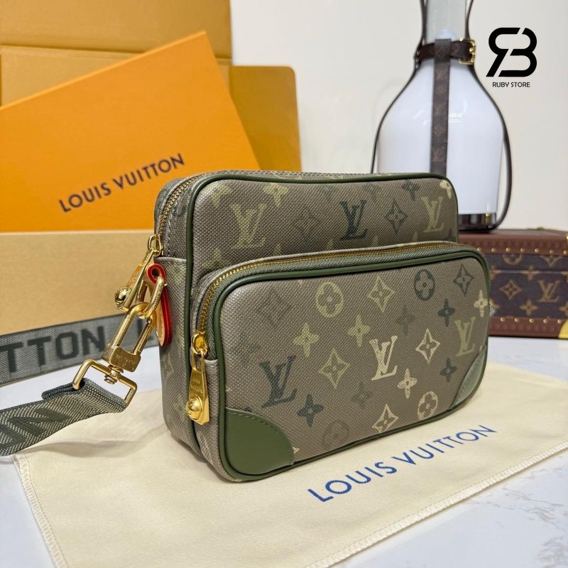 Túi LV Nil Monogram Surplus Khaki M27095 Best Quality với chi tiết logo sang trọng