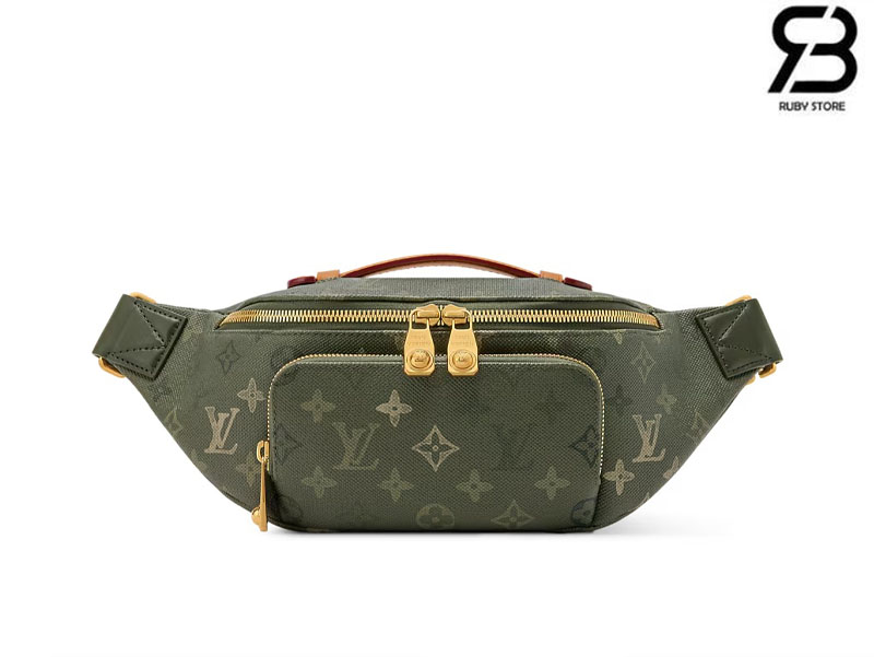 Túi LV Rush Bumbag Monogram Surplus Khaki M26933 Best Quality sang trọng