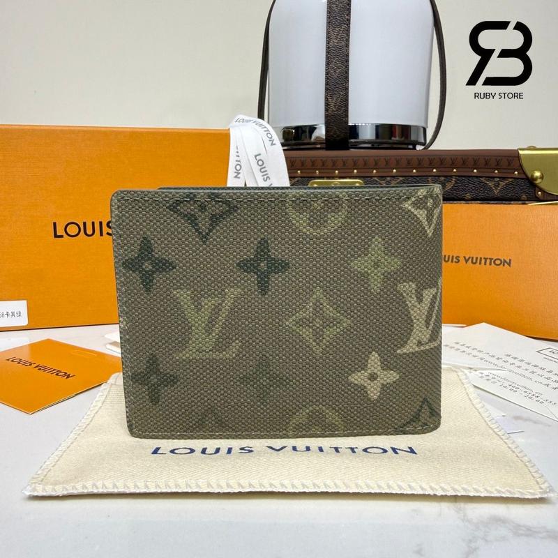 Ví LV Multiple Wallet Monogram Surplus Khaki M27058 chất lượng cao