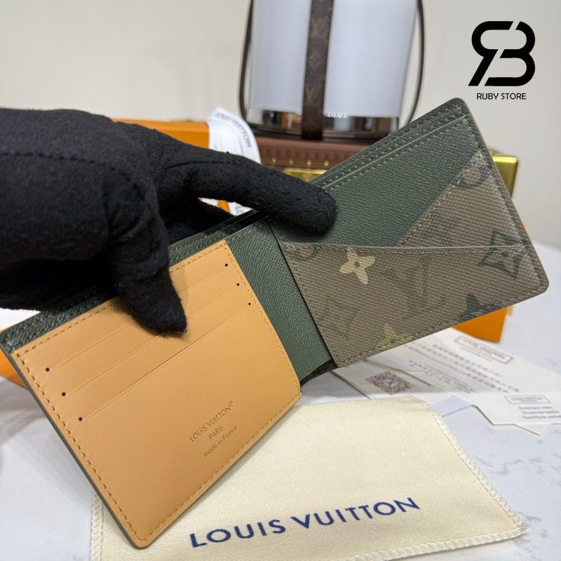 Ví LV Multiple Wallet Monogram Surplus Khaki M27058 chất lượng tốt nhất