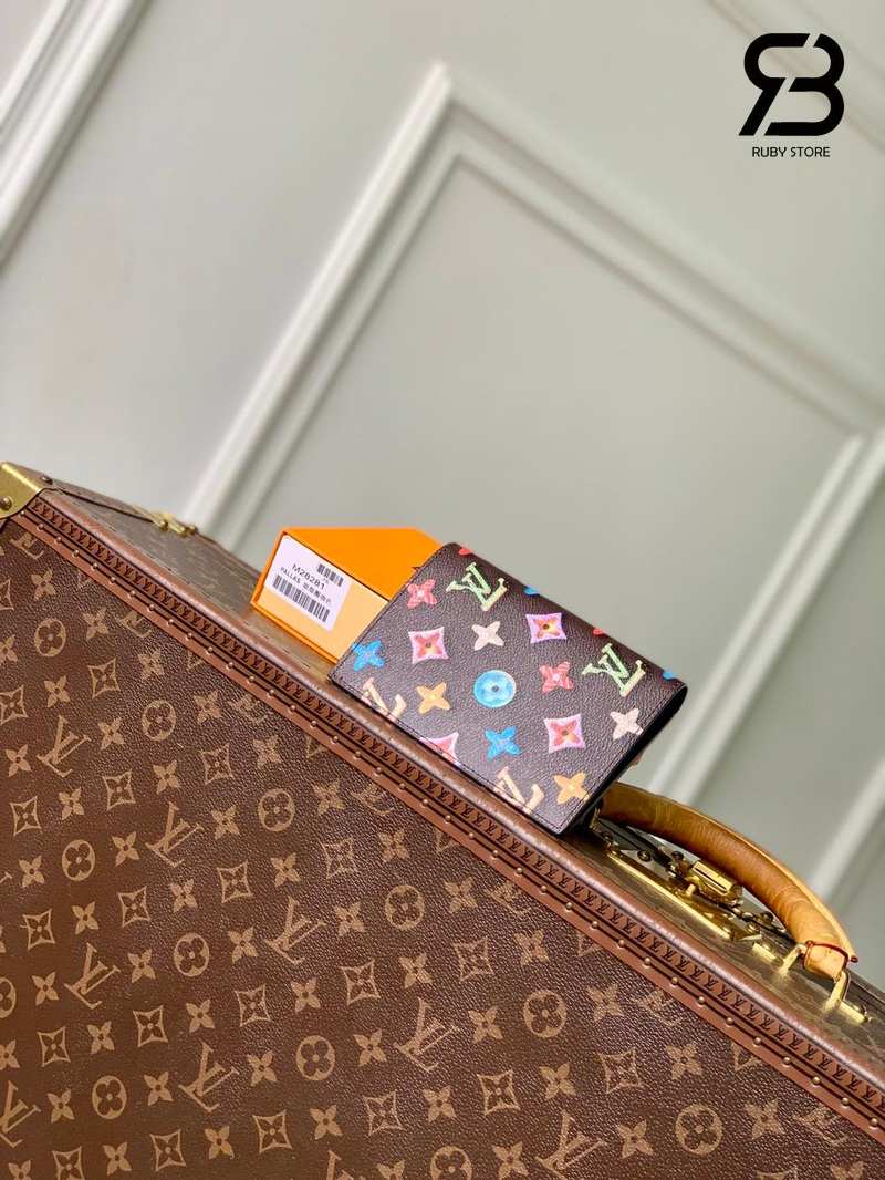 Ví LV Passport Cover Monogram Donuts Canvas M28281 hàng hiệu cao cấp