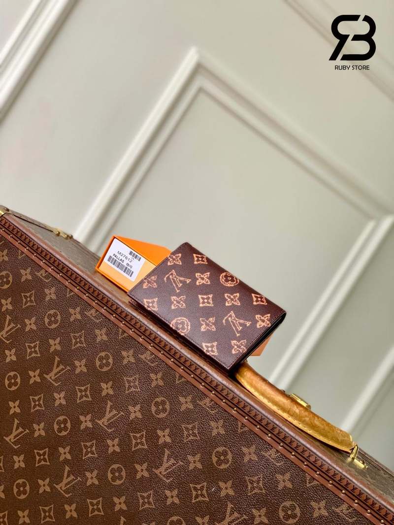 Ví LV Passport Cover Monogram Origine Ebene 130th Anniversary M27612 chất lượng tốt
