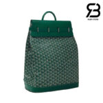 Ba Lô Goyard Goyardine Steamer PM Backpack S48 Xanh Lá Chính Hãng