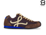 Giày LOEWE Ballet Runner 2.0 in Nylon and Calfskin Chocolate chất lượng cao