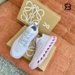 Giày Loewe x On Cloudtilt Pale Pink Hồng Nhạt Best Quality góc nghiêng chi tiết
