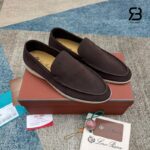 Giày Loro Piana Summer Walk Loafer Suede Chocolate chính hãng, chất lượng tốt.