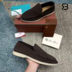 Giày Loro Piana Summer Walk Loafer Suede Chocolate chất lượng tốt nhất