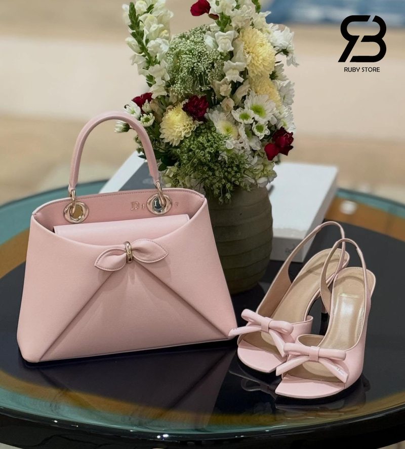 Túi Dior Cigale màu hồng