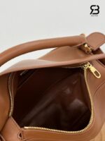 Túi Loewe Small Featherlight Puzzle Bag in Nappa Lambskin Pecan cao cấp