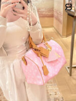 Túi LV Speedy P9 Bandoulière 30 Monogram Candy Hồng chính hãng sang trọng