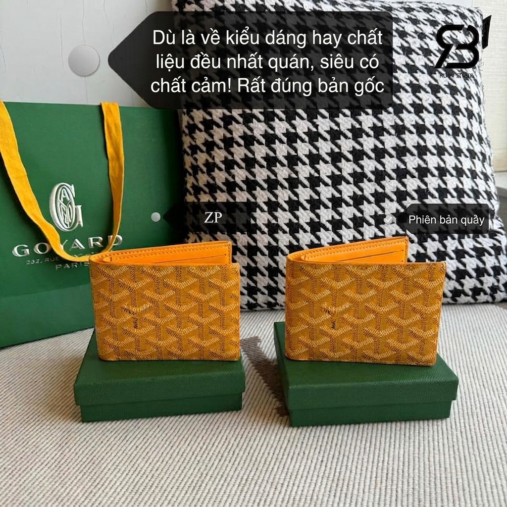 Ví Goyard Victoire Wallet Best Ý với thiết kế sang trọng