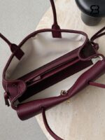 Túi Chanel Baguette SS26 Small Shopping Bag Burgundy Red Best Pháp