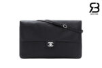 Túi Chanel Maxi Flap Bag Black Màu Đen 38CM Best Pháp sang trọng