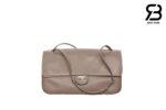 Túi Chanel Maxi Flap Bag Etoupe Grey Màu Xám 32CM Best Pháp sang trọng