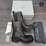 Giày Balenciaga Hummer Ankle Boots Black Best Quality góc nghiêng chi tiết