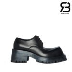 Giày Balenciaga WMNS Trooper Derby Black Best Quality, thiết kế thời trang tinh tế.