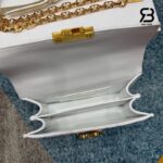Túi Dior Ange Mini Bag Latte Macrocannage Lambskin chi tiết 6