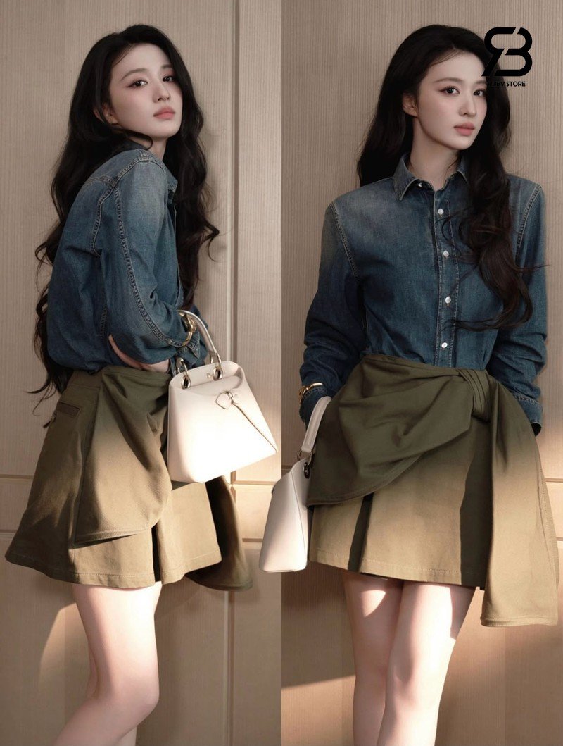 Túi Dior Cigale Small Bag Shiny Supple Calfskin Beige Kem sang trọng
